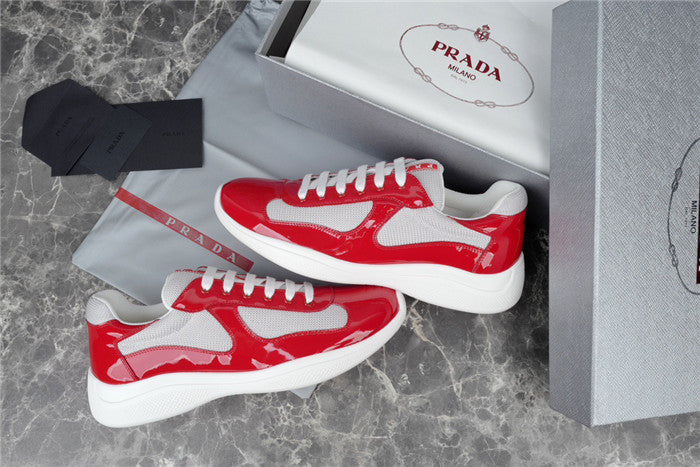 PRADA AMERICA'S CUP - Striking Red and Silver Elegance