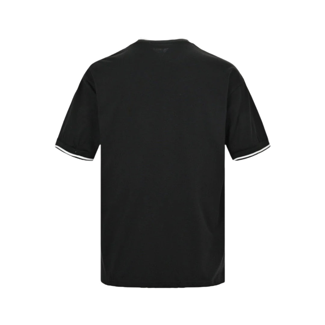 Elegant Black PRADA MILANO T-Shirt