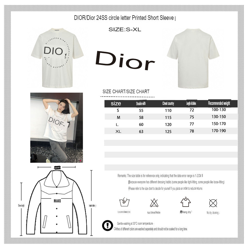 Dior "Forever Dior" T-Shirt (White)