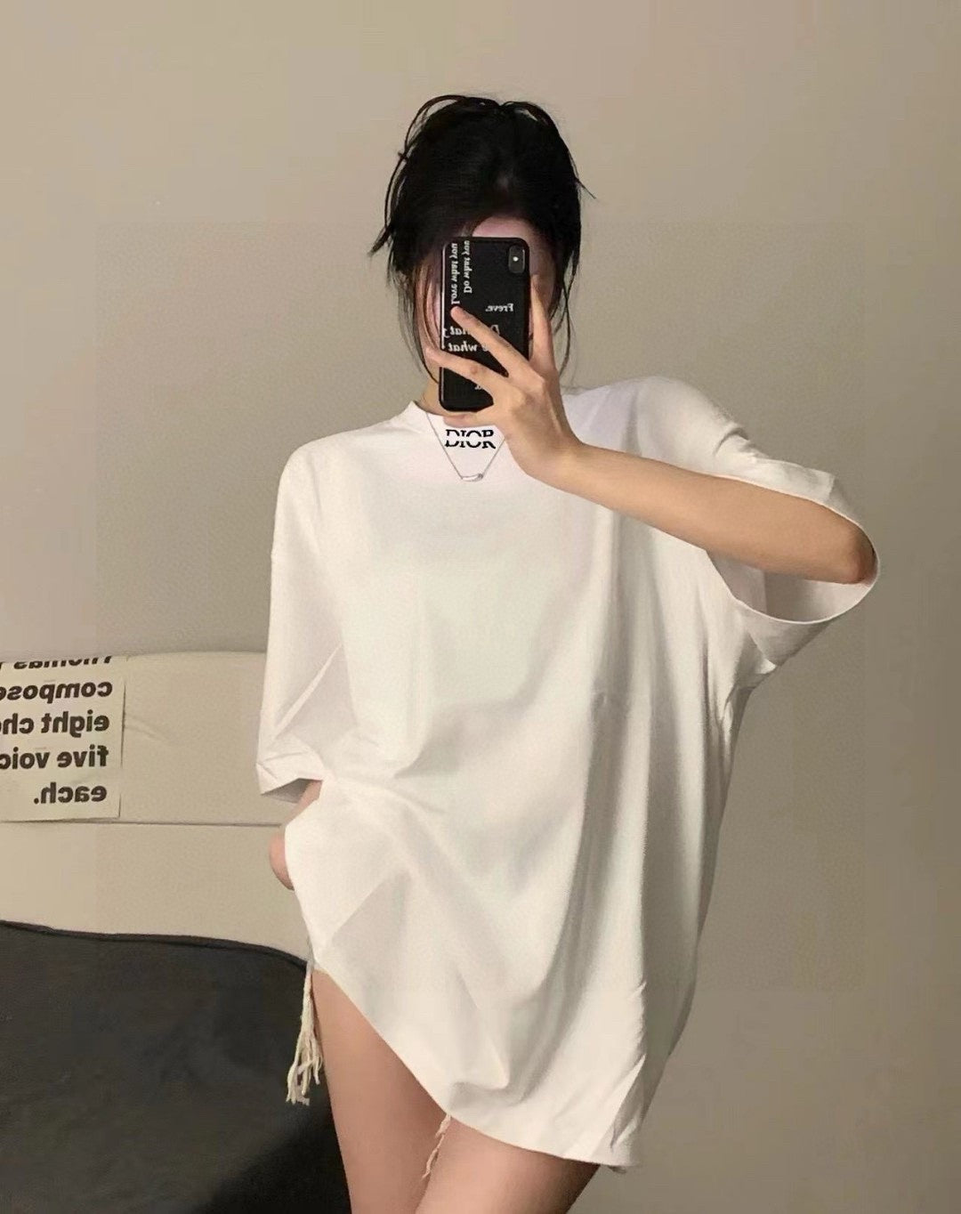 Dior Minimalist White T-Shirt