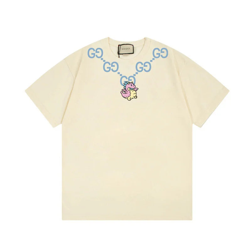 GUCCI || Goomy Logo-print Short-sleeve Cotton-jersey T-shirt