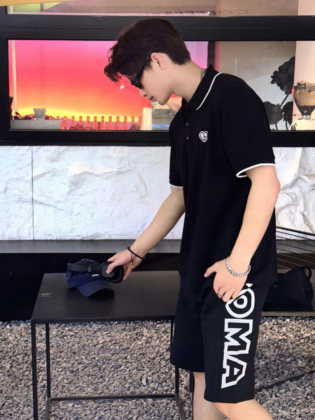 Dior Black Polo Shirt