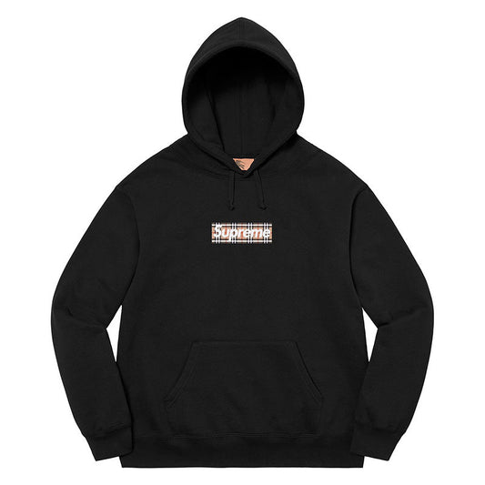 Supreme x Burberry Box Logo Hooded Sweatshirt