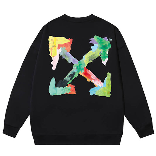 Off White Brush Arrow Sweatshirts