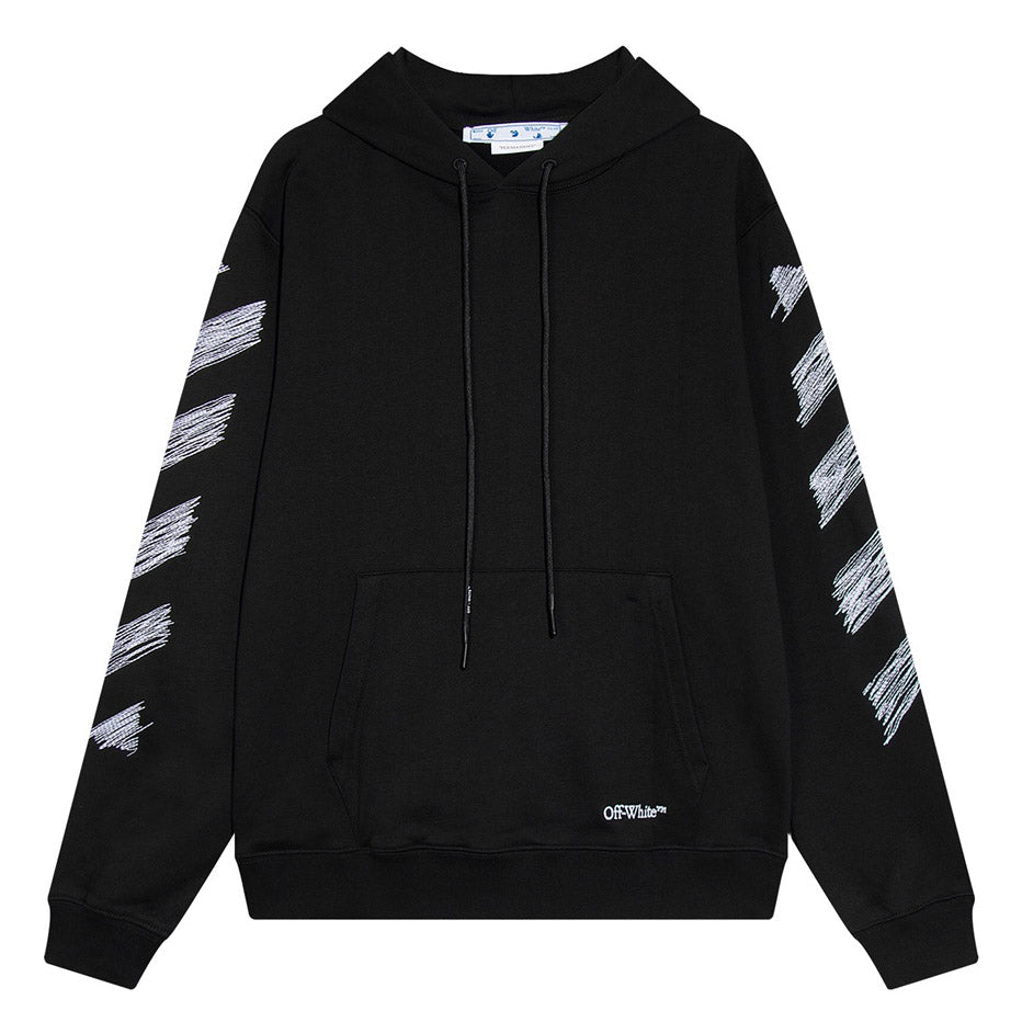 OFF-WHITE Diag Scribble Hoodie Oversize