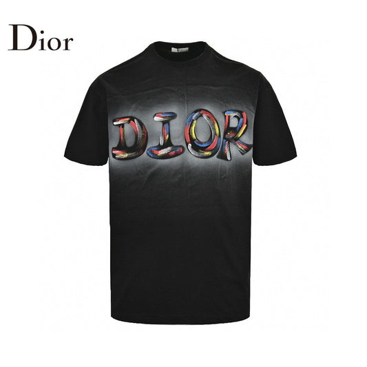 Dior Artistic Logo T-Shirt (Black)