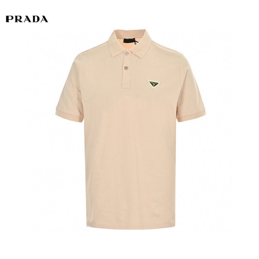 Stylish Beige Polo Shirt by Prada