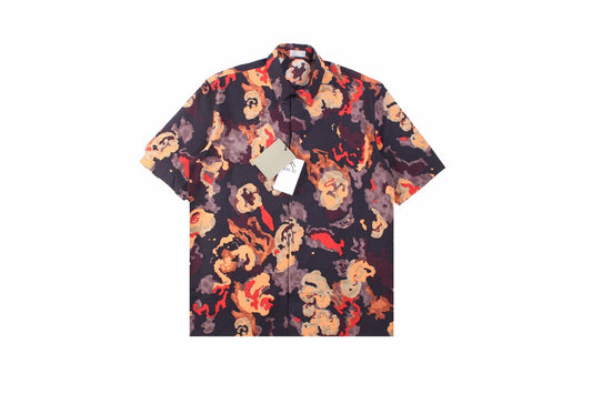 Dior Abstract Floral Print Shirt