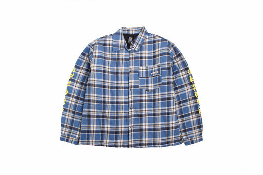 Burberry Blue Plaid Shirt