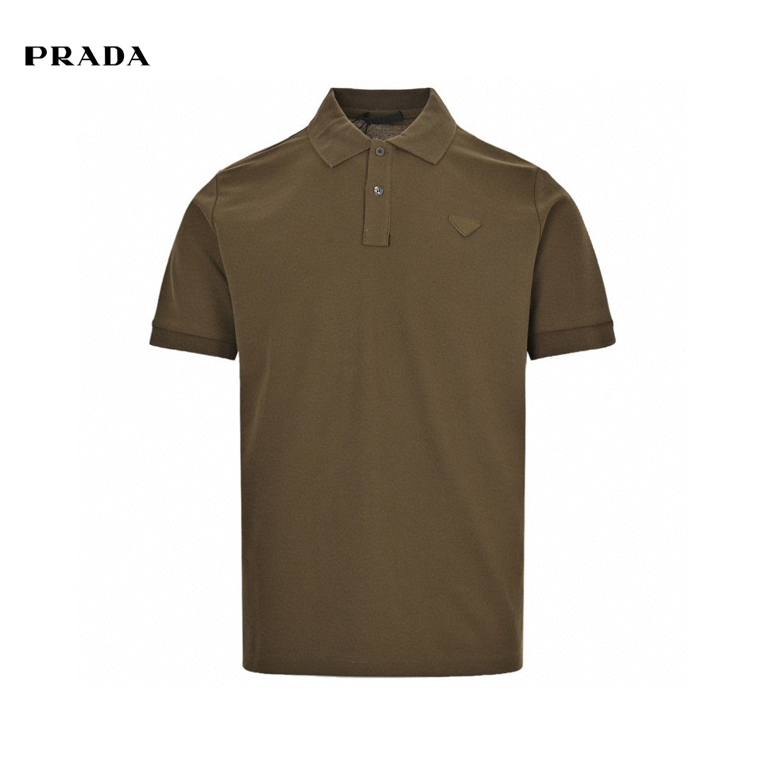 Timeless Prada Olive Green Polo Shirt