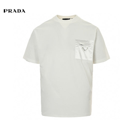 Chic Prada Pocket Tee for Effortless Style