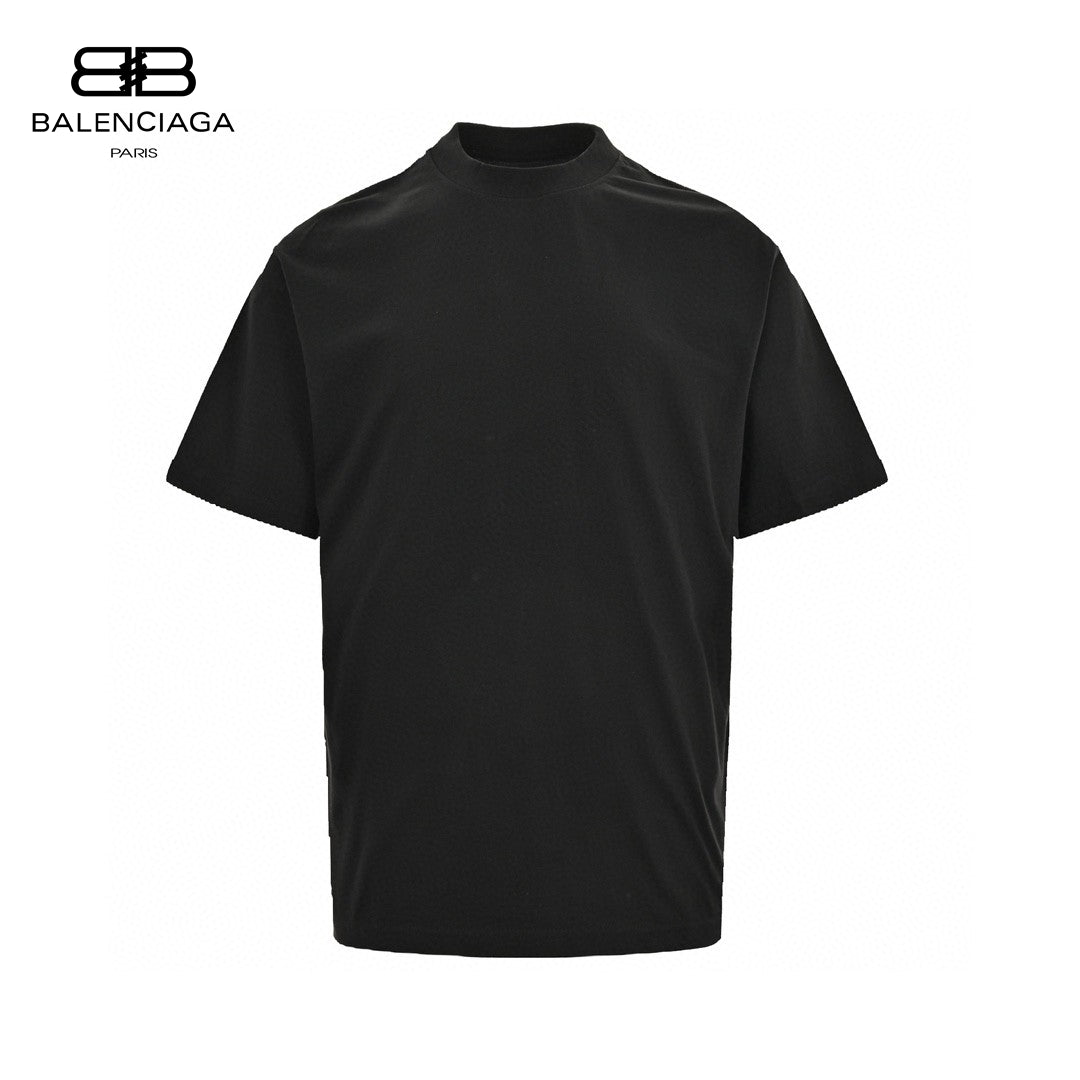 Balenciaga Plain Black T-Shirt