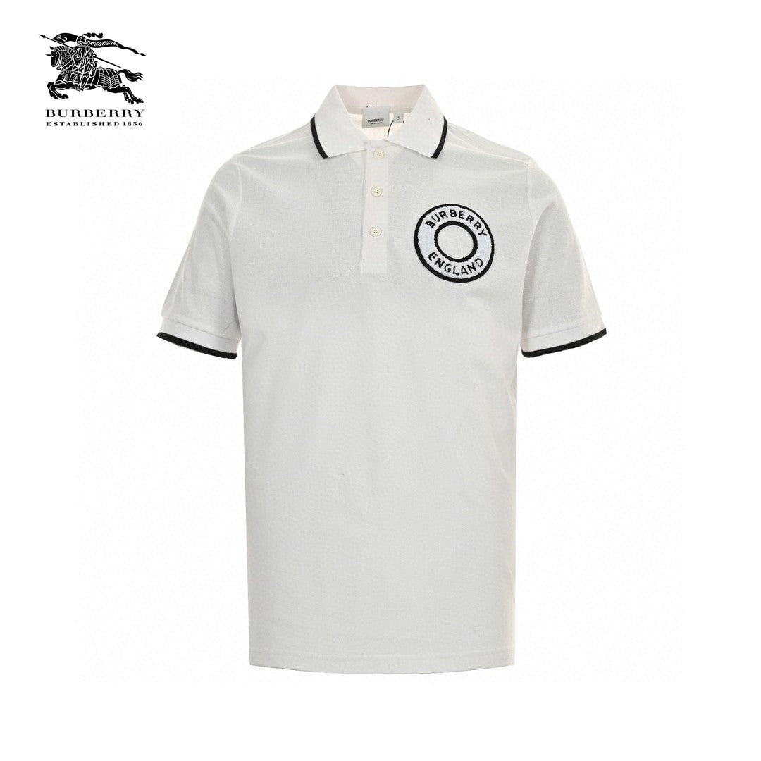 Burberry England Polo Shirt (White)