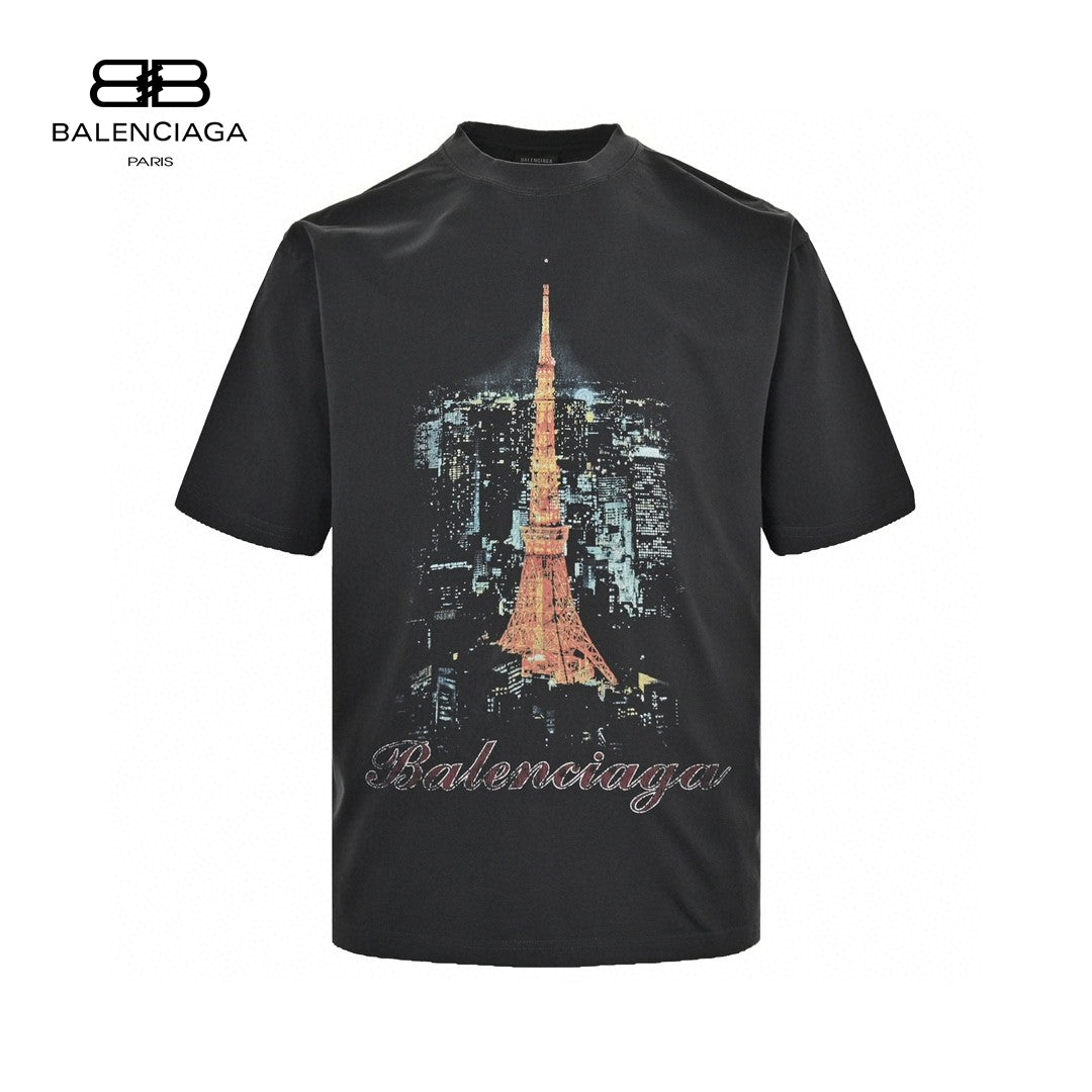 Balenciaga Tokyo Tower T-Shirt