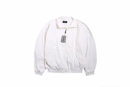 Balenciaga White Zip-Up Jacket