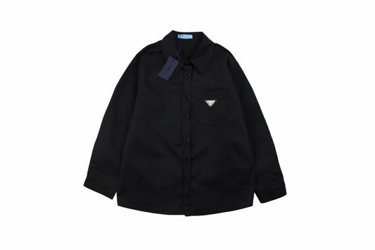 Chic Black Button-Up Shirt by Prada