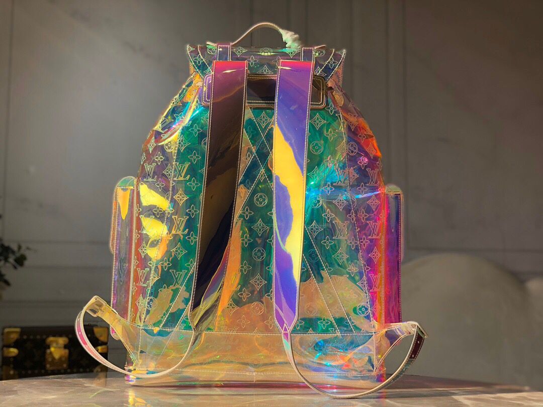 Louis Vuitton Monogram GM Prism Holographic Backpack - A Stylish Statement Piece