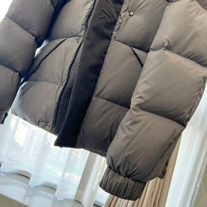 Moncler Madeira Short Down Jacket Grey