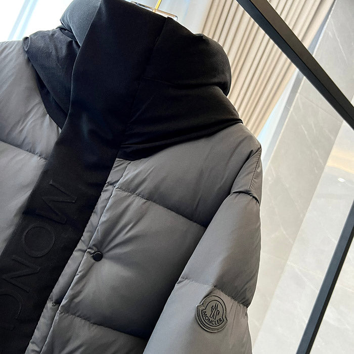 Moncler Madeira Short Down Jacket Grey