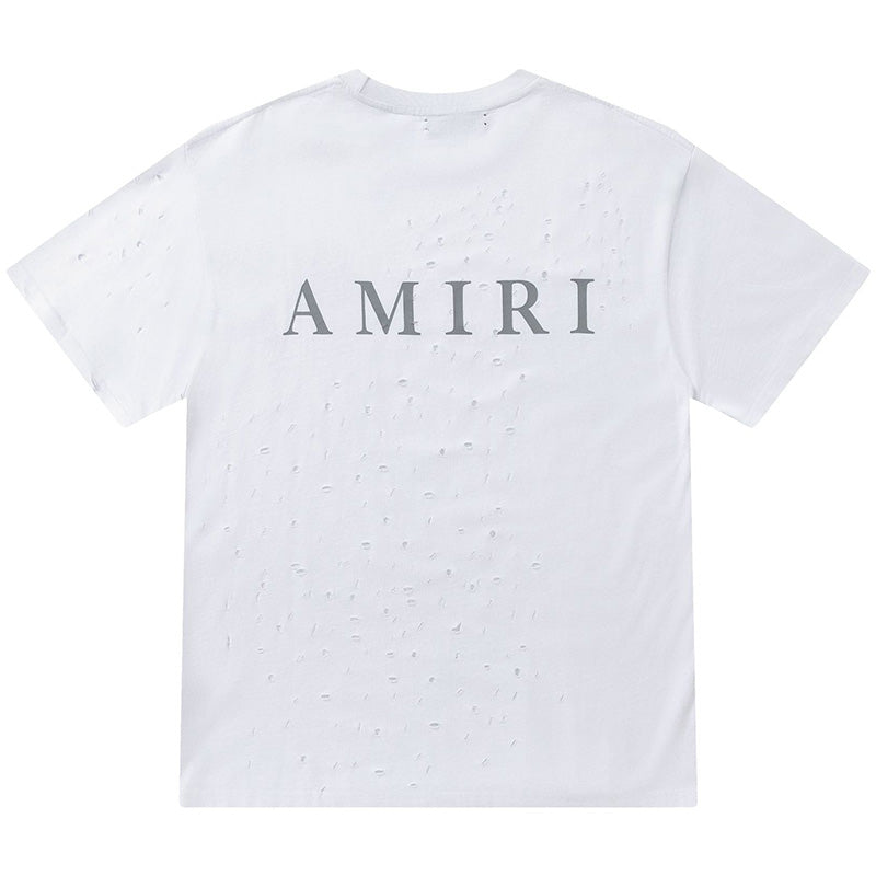 AMIRI M.A. Core Logo Broken Hole T-Shirt