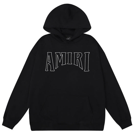 AMIRI Logo-Print Classic Hoodie