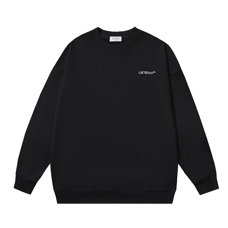 Off White Logo Cotton Sweatshirts