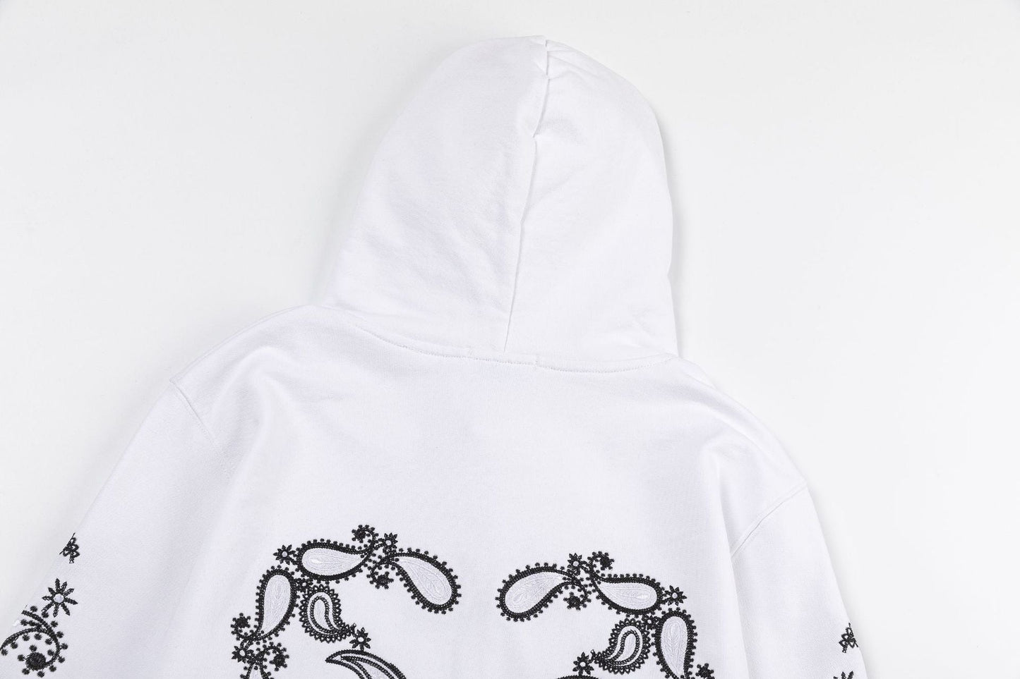 Off White Logo Drawstring Hoodie