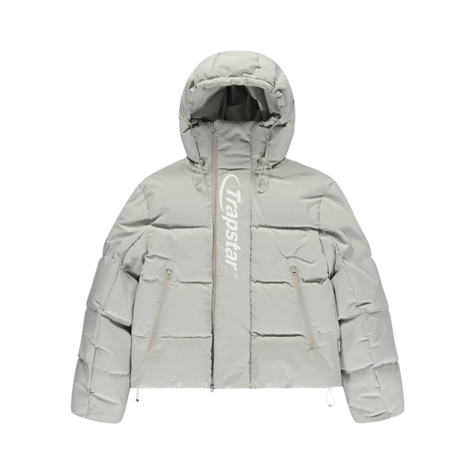 TRAPSTAR HYPERDRIVE TECHNICAL PUFFER JACKET - LIGHT GREY