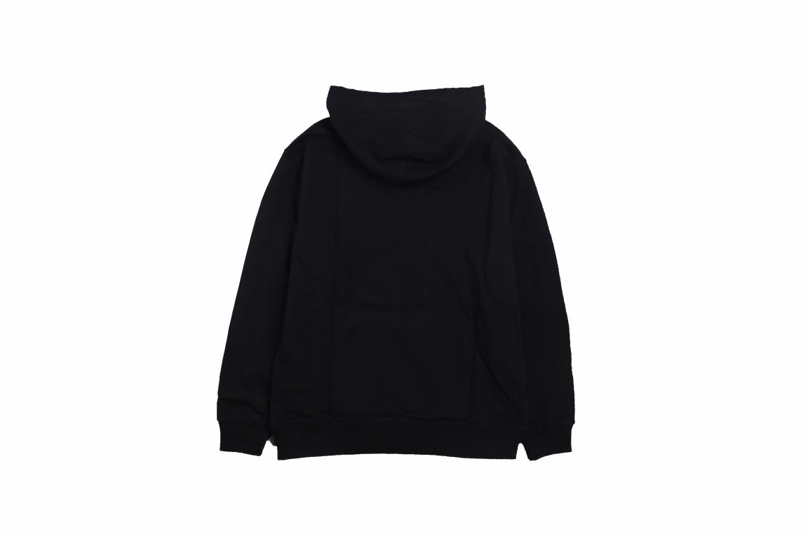 Sleek Prada Milano Black Hoodie for Effortless Style