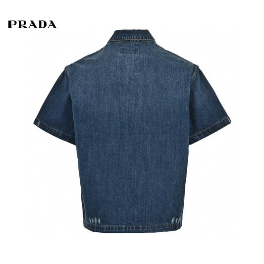 Chic Prada Denim Shirt for Effortless Style