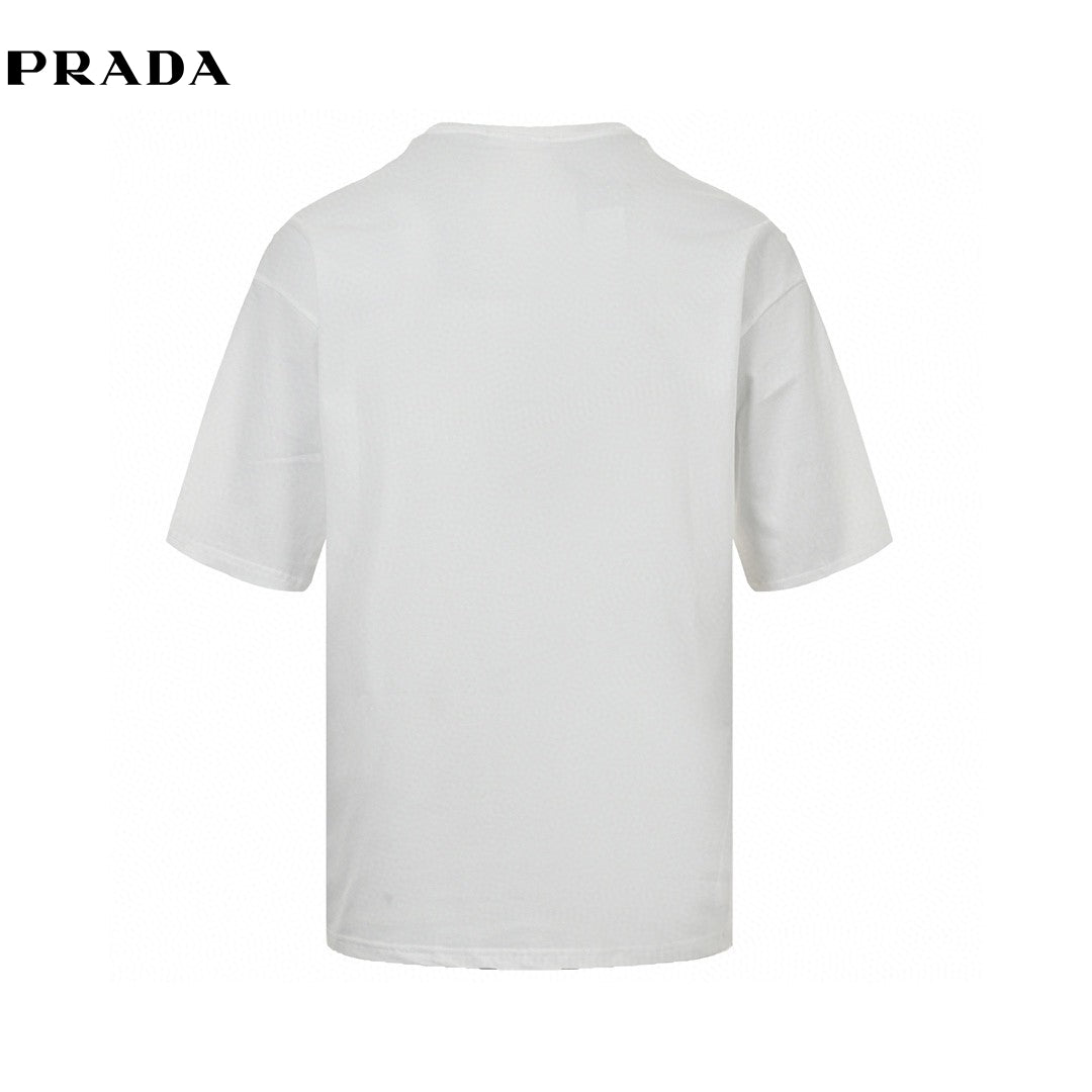 Prada Pop Art Graphic Tee - A Bold Statement Piece