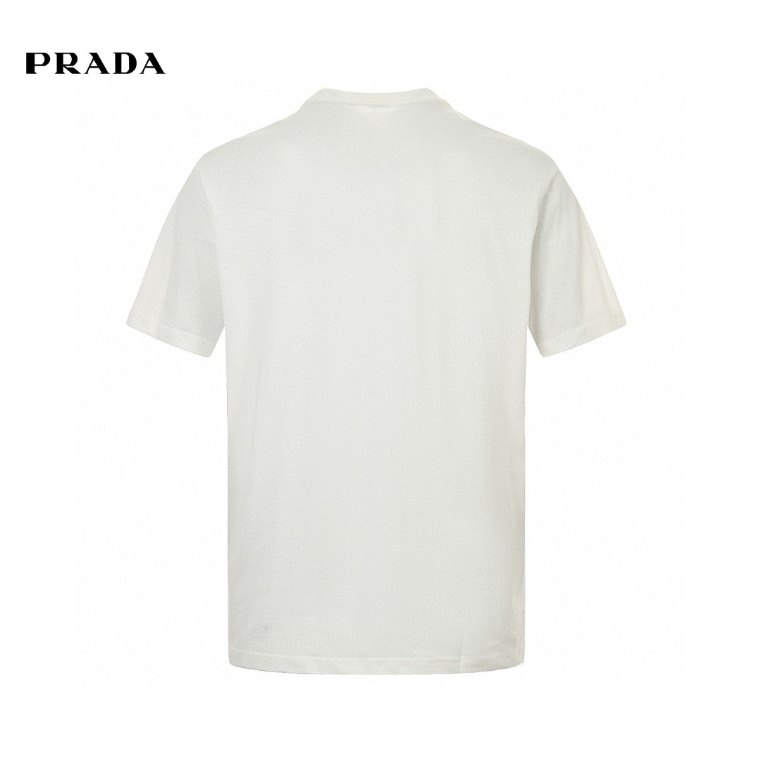 Chic Prada Signature T-Shirt for a Stylish Wardrobe Upgrade