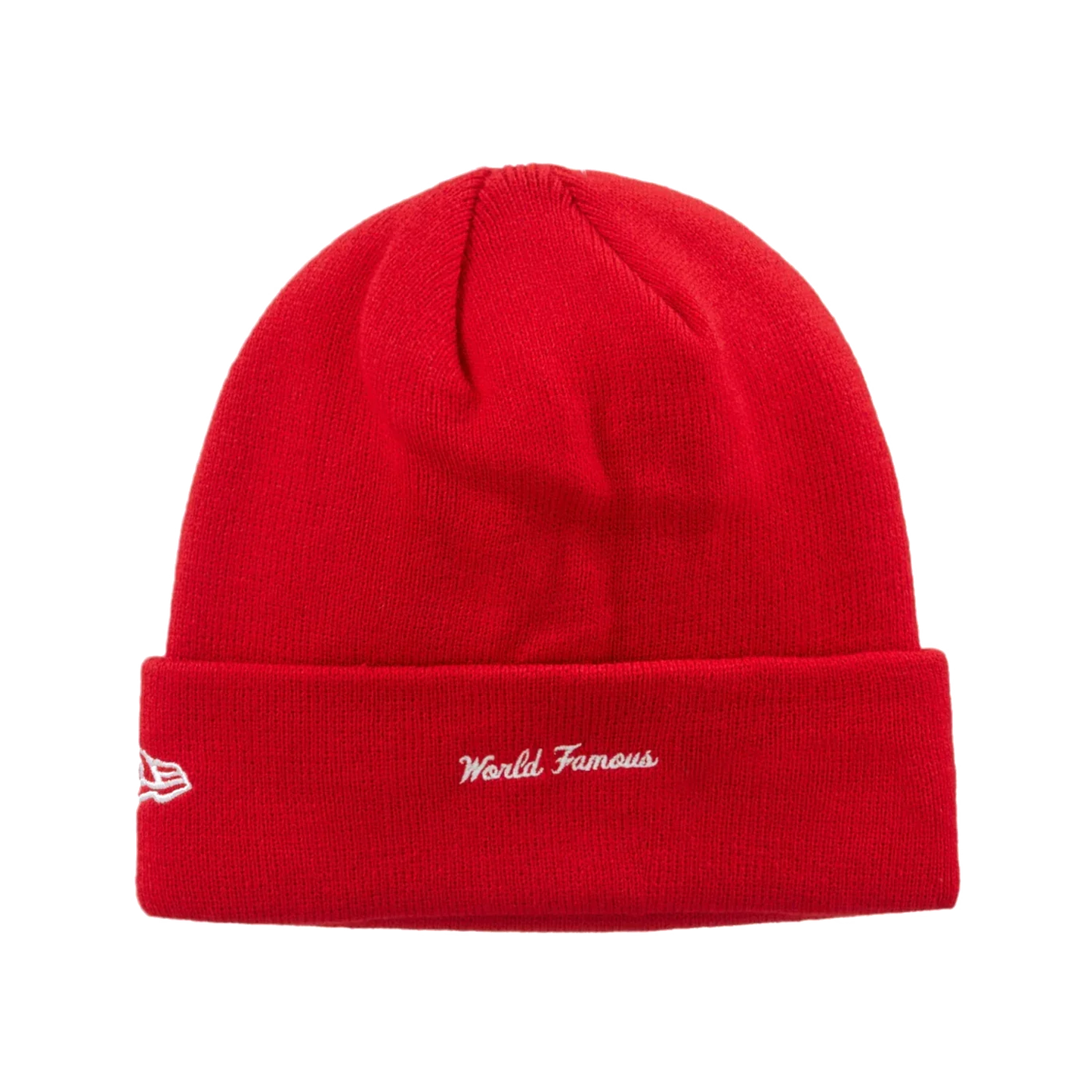 Supreme New Era Box Logo Beanie (FW23) Red