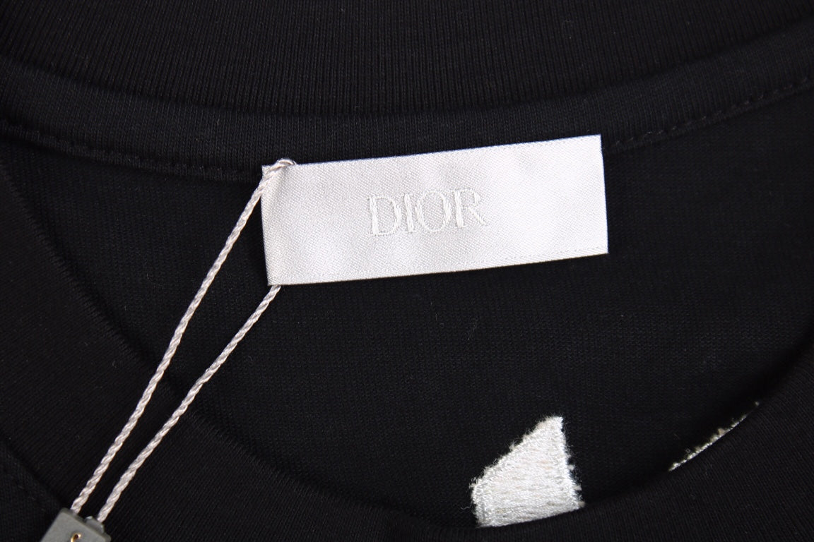 Dior Script Logo T-Shirt (Black)