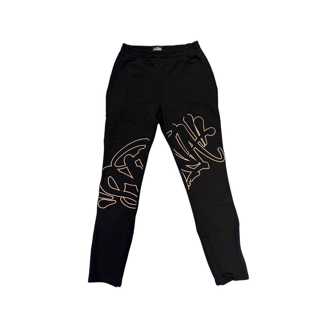 SYNA WORLD SLICE TRACKSUIT - BLACK / ROSE GOLD