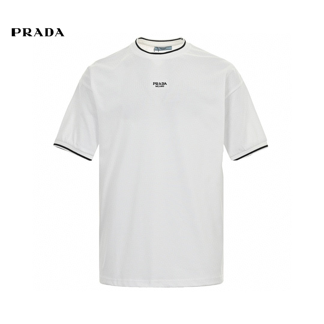 Stylish Prada Milano Classic White T-Shirt