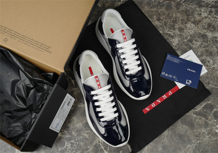 PRADA AMERICA'S CUP NAVY & SILVER - A Perfect Blend of Style and Performance!