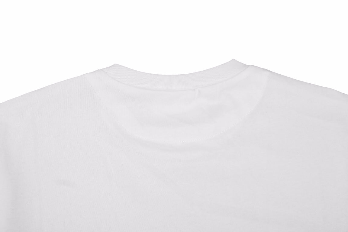 Chic White Prada Milano T-Shirt