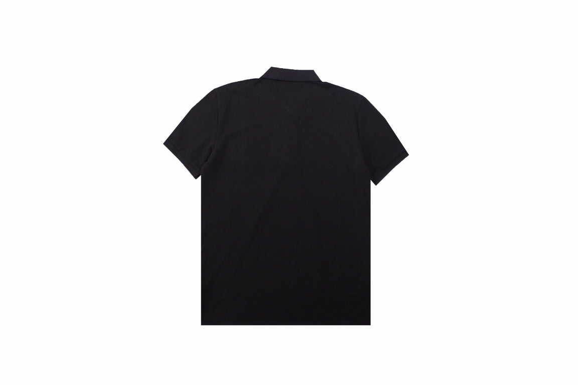 Burberry Embroidered Knight Polo - Black