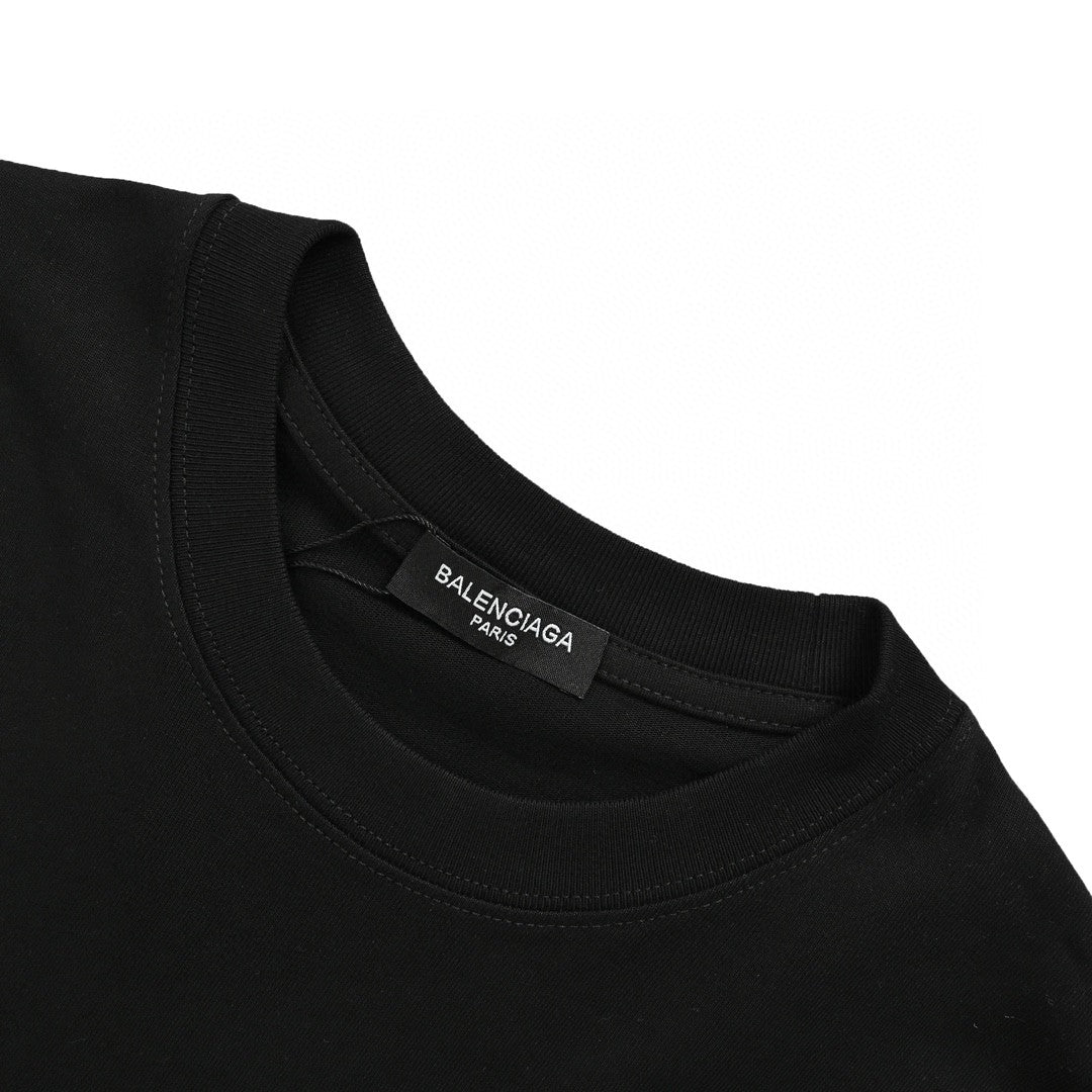 Balenciaga Save the Date Black T-Shirt