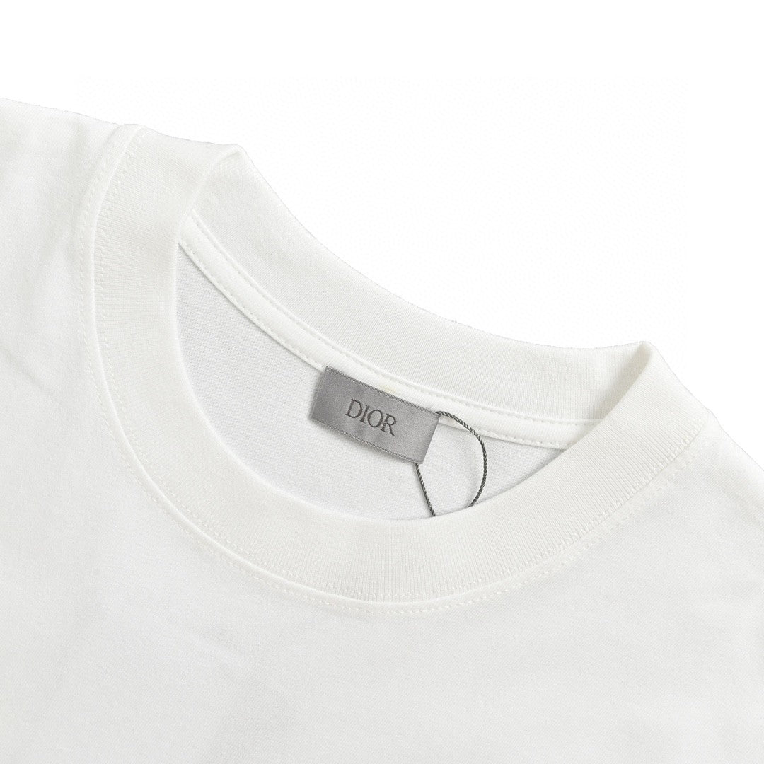 Dior Classic Logo T-Shirt (White)