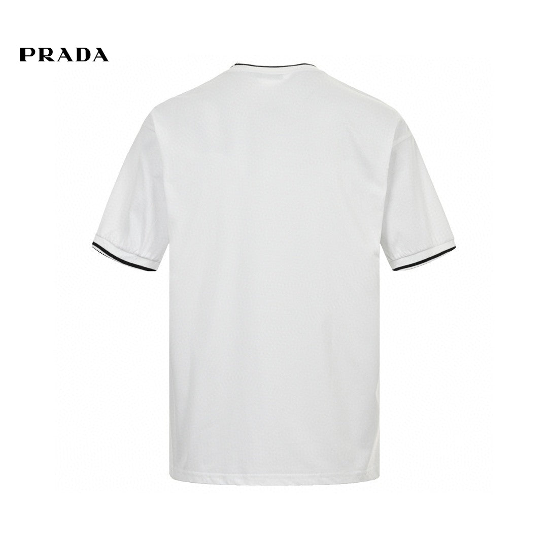 Stylish Prada Milano Classic White T-Shirt