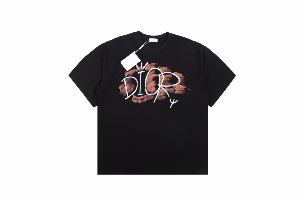 Dior T-Shirt with Artistic Logo Design