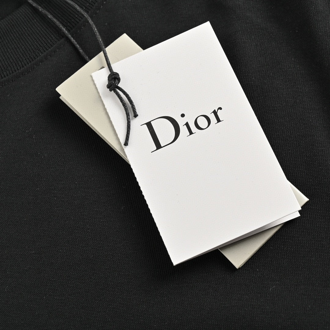 Dior Christian Graphic Black T-Shirt