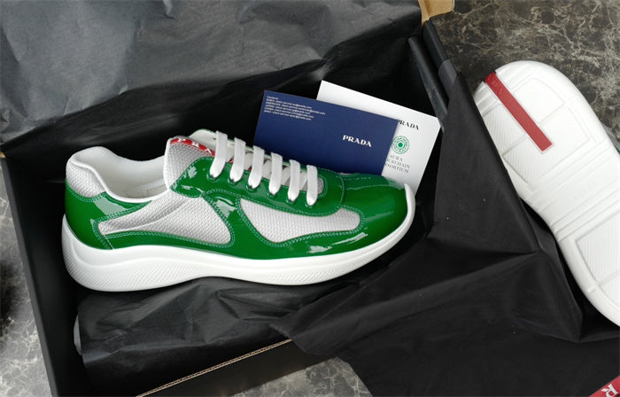 PRADA AMERICA'S CUP COLLECTION: STUNNING GREEN & SILVER DESIGN