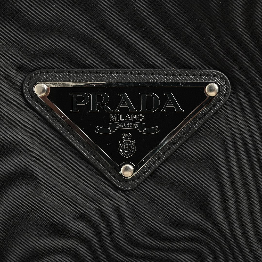 Stylish Prada Hooded Nylon Jacket for Ultimate Comfort