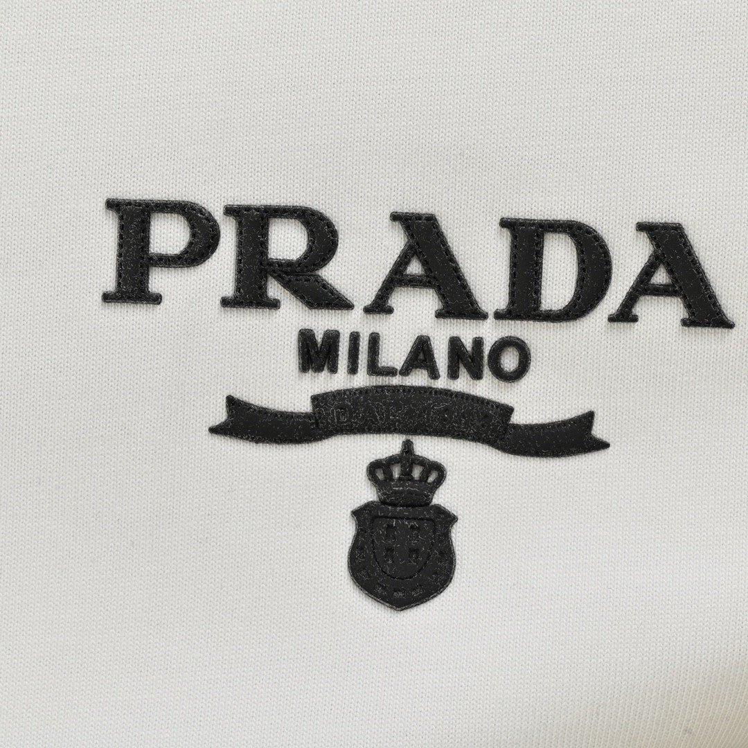 Chic Prada Milano Logo Tee