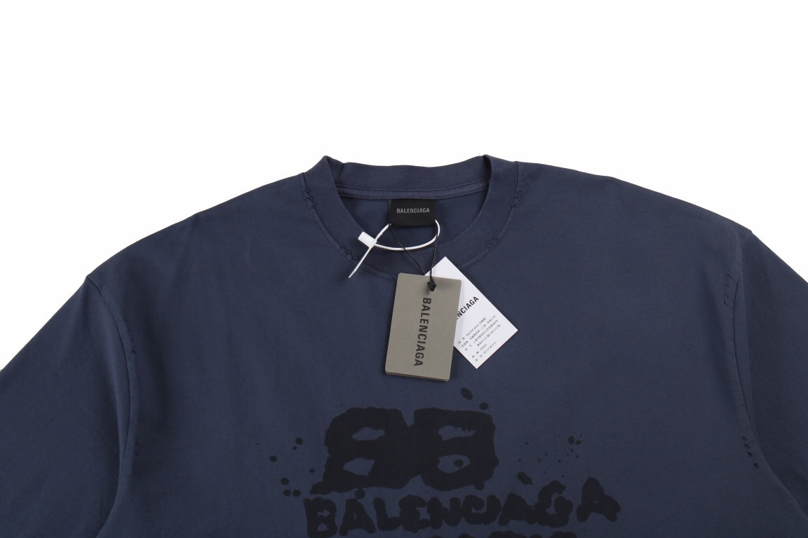 Balenciaga T-shirt with Paris Print