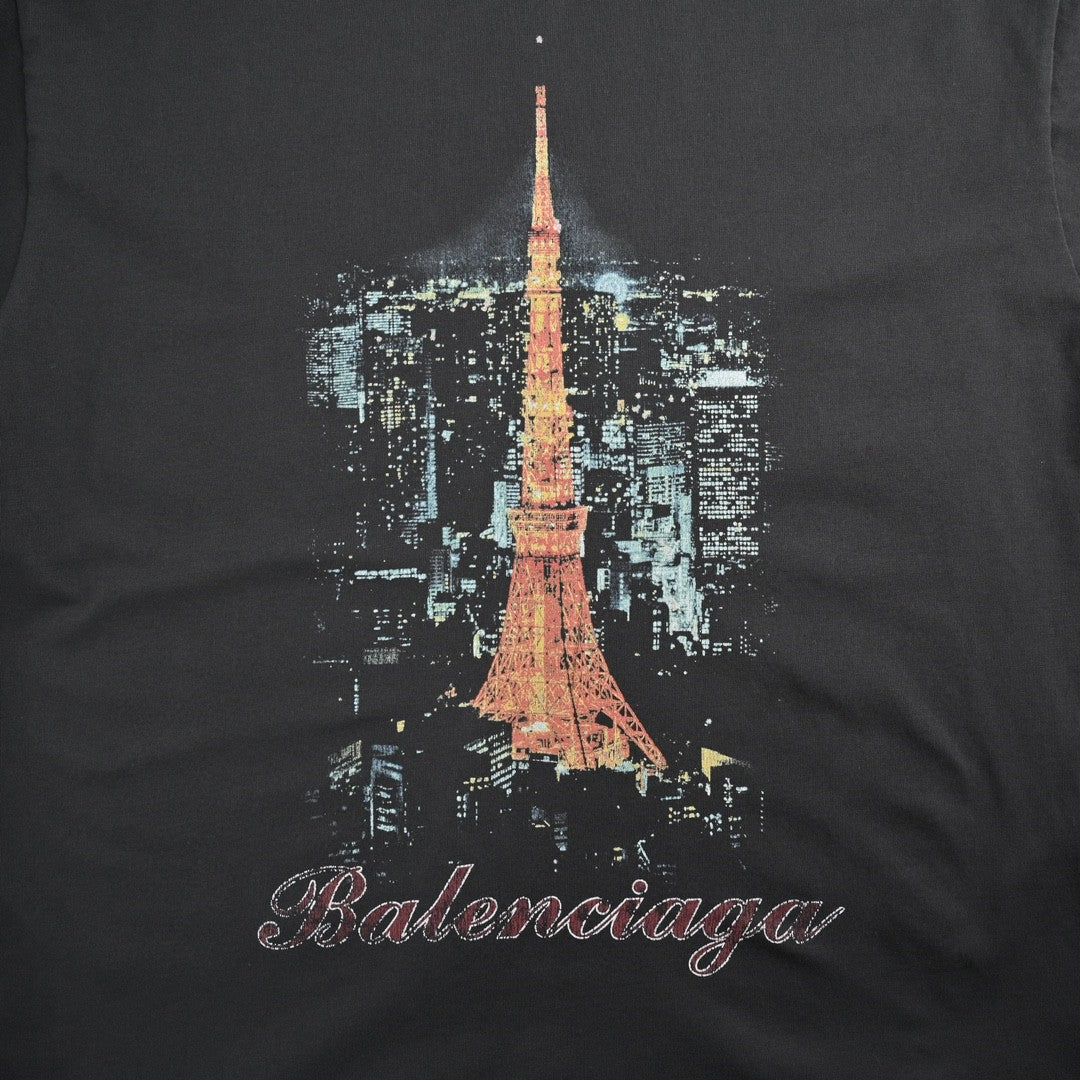 Balenciaga Tokyo Tower T-Shirt