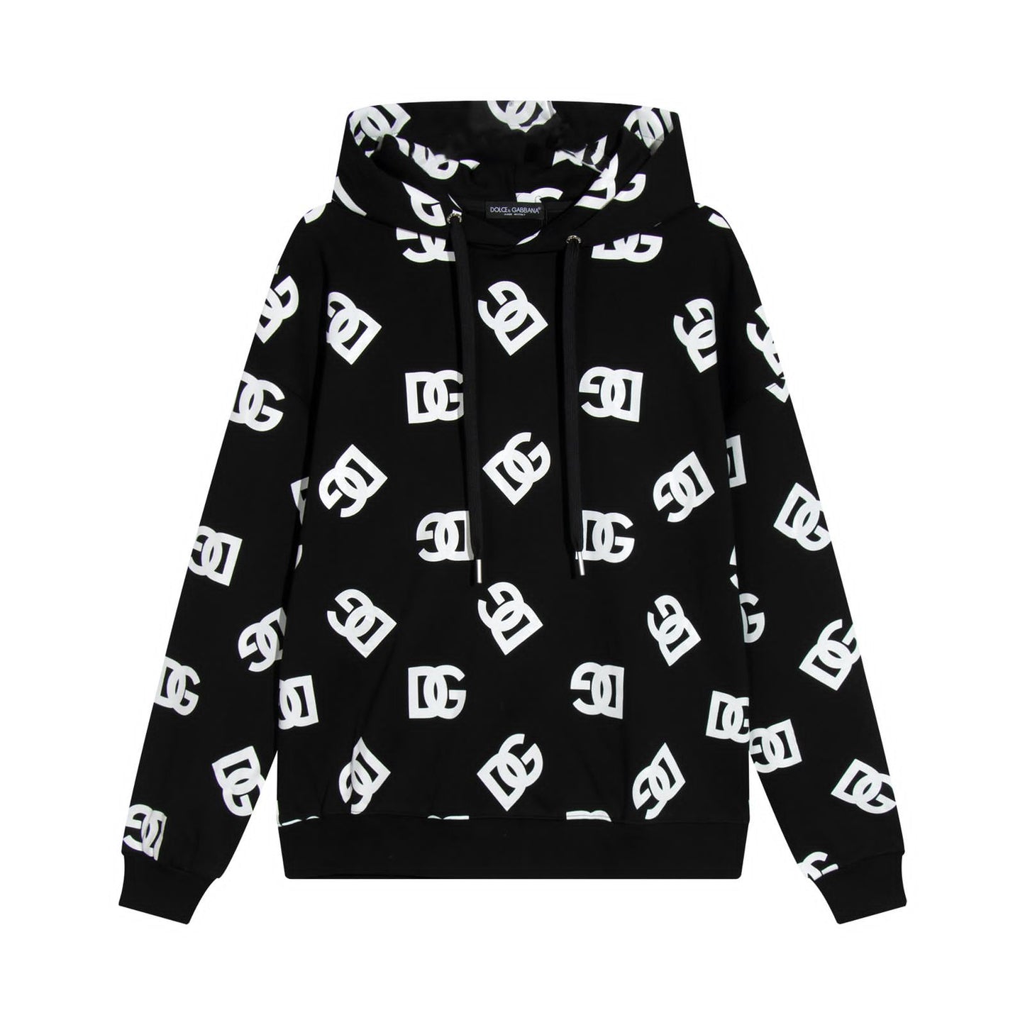 Dolce & Gabbana || Logo-Print Drawstring Hoodie